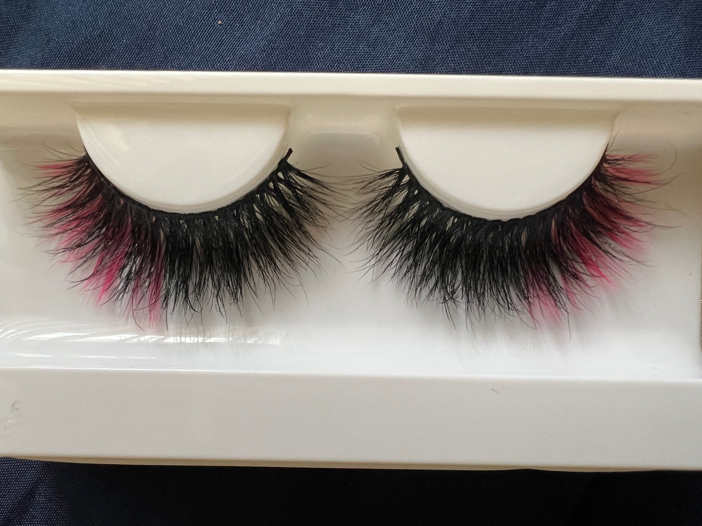 Hot Pink Lashes