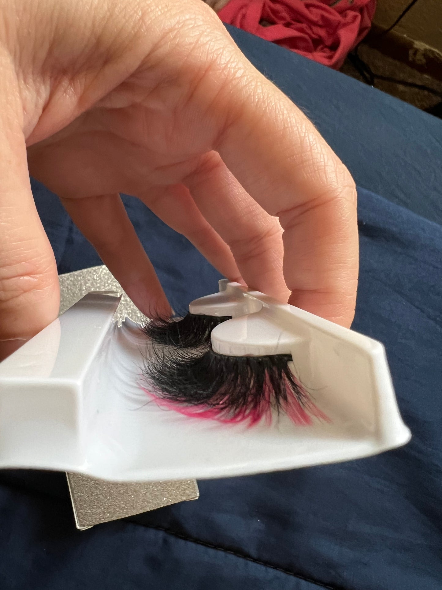 Hot Pink Lashes